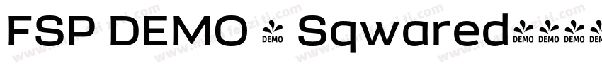 FSP DEMO - Sqwared字体转换